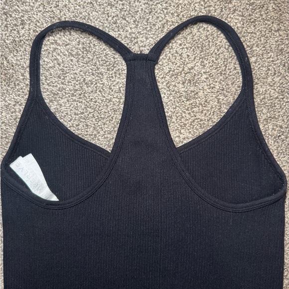 Black Ribbed Tank Top - Picture 7 of 7